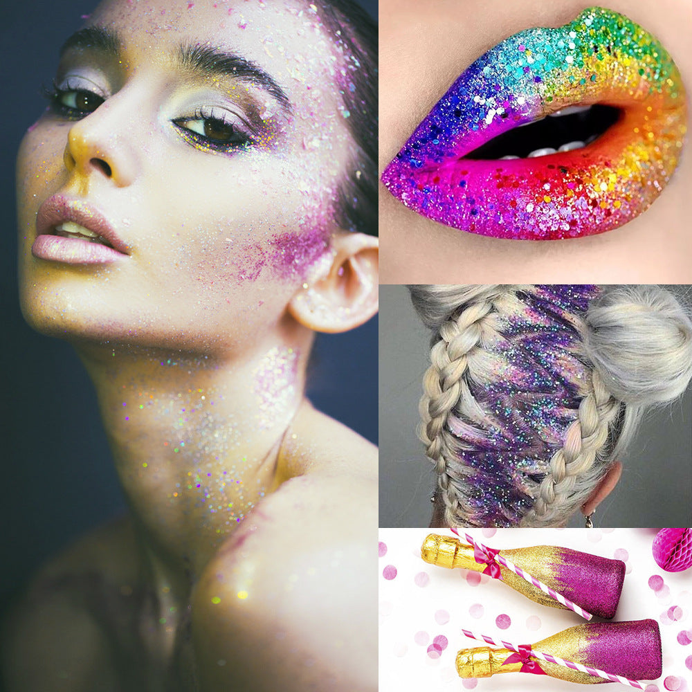 【Mixed Kit Series】Nail Pearl Flower Alloy Shell Jewelry Aurora Transparent Resin Diamond Nail Decoration Sequins