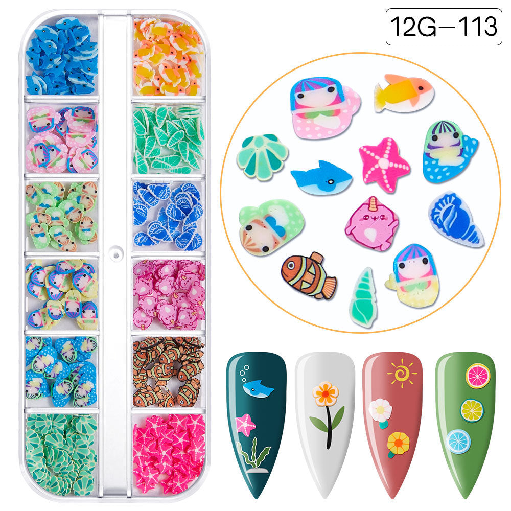 【Fruit Slices Series】Polymer Slices Slices Fimo Slices for DIY Slime Resin Making Charms Lip Gloss Nail Art Cellphone Decorations.