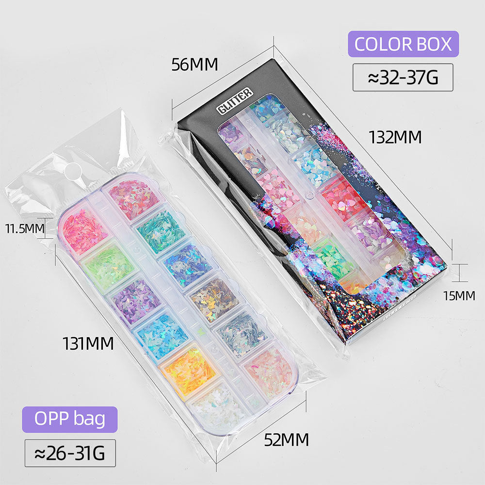 【Ocean Series】Polymer Slices Slices Fimo Slices for DIY Slime Resin Making Charms Lip Gloss Nail Art Cellphone Decorations.