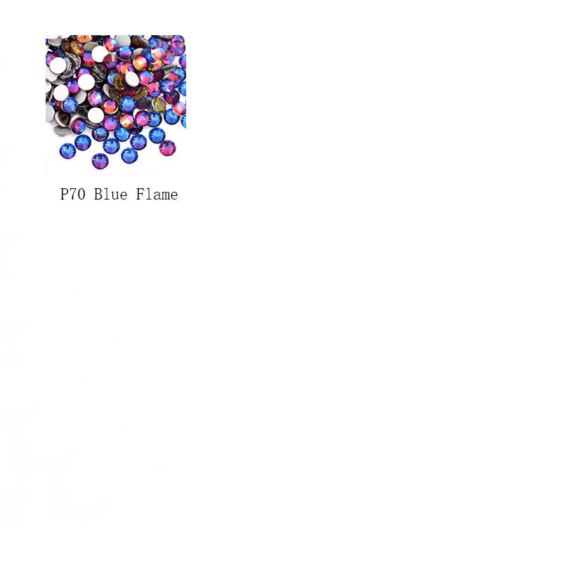 【Colorful Glass Rhinestone-4 】AB Flat Back Rhinestones | Embellishments | Bling | Nail Art | Craft | DIY | Tumblers | Makeup |Clothes| Jewelry| Decoration