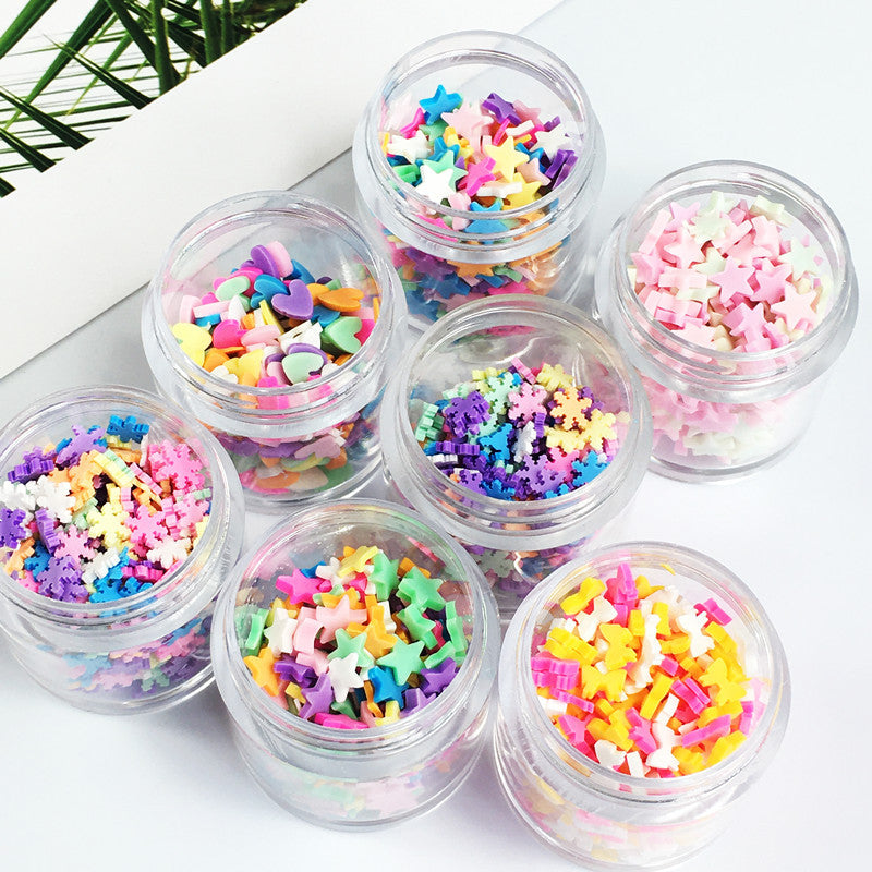 【Kit Series】Polymer Slices Slices Fimo Slices for DIY Slime Resin Making Charms Lip Gloss Nail Art Cellphone Decorations.