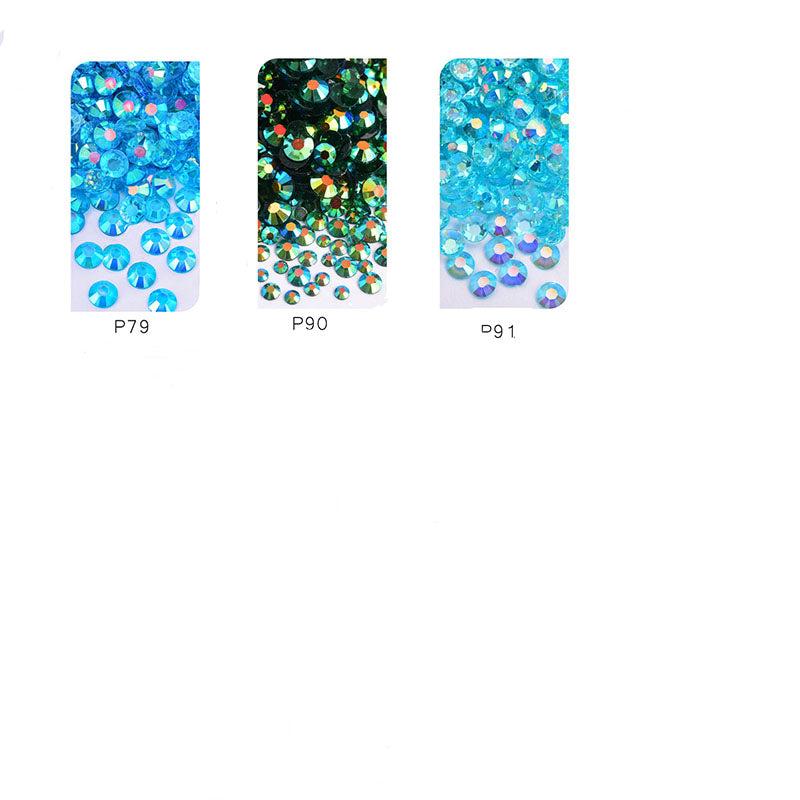 6mm | SS30 | Transparent Rhinestones AB | Flat Back Rhinestones | Embellishments | Bling | Nail Art | Craft |