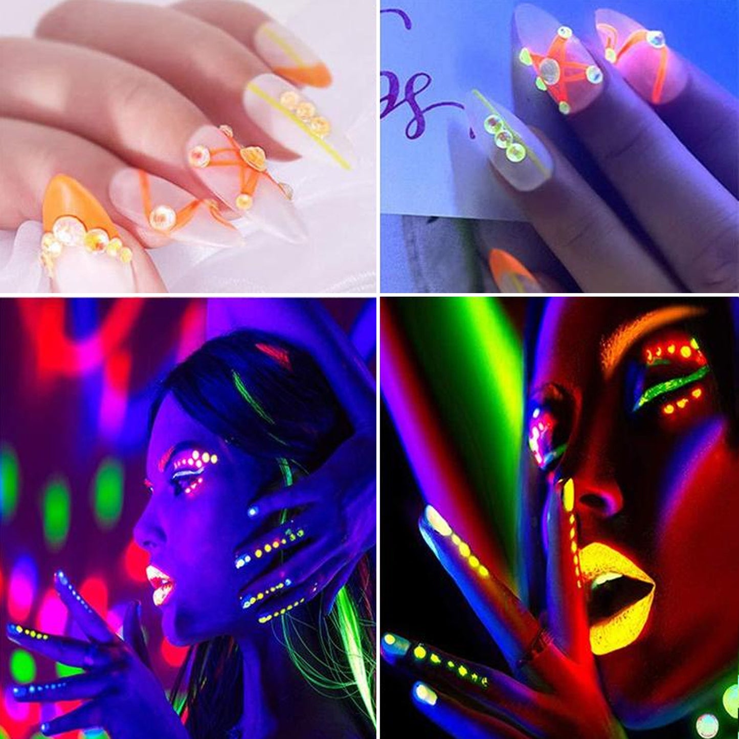 【Luminescence Glass Rhinestone】 Flat Back Rhinestones | Embellishments | Bling | Nail Art | Craft | DIY | Tumblers | Makeup |Clothes| Jewelry| Decoration